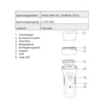 Sichler Herrenrasierer NX-8038-919 Technische Daten